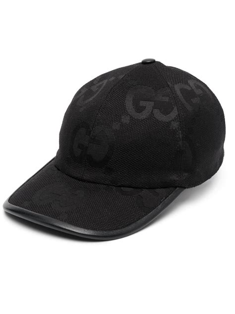 gucci cap schwarz billig|farfetch Gucci hat.